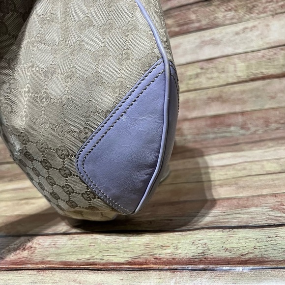 Gucci Monogram Canvas Hobo Bag - Picture 4 of 13